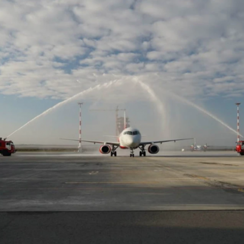 В симферопольский аэропорт впервые с начала года прибыл шестимиллионный пассажир