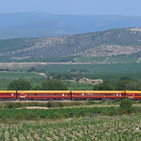 Летом в Крыму будет ходить туристический поезд «Виноградный экспресс»
